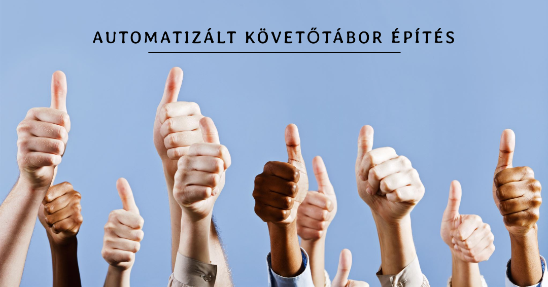Automatizált követőtábor építés facebook linkedin social media BADO AI